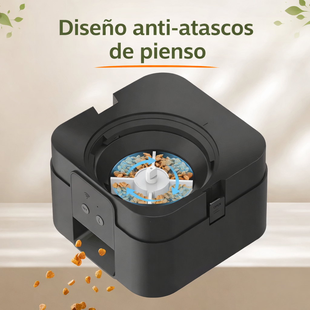 Comedero inteligente para mascotas