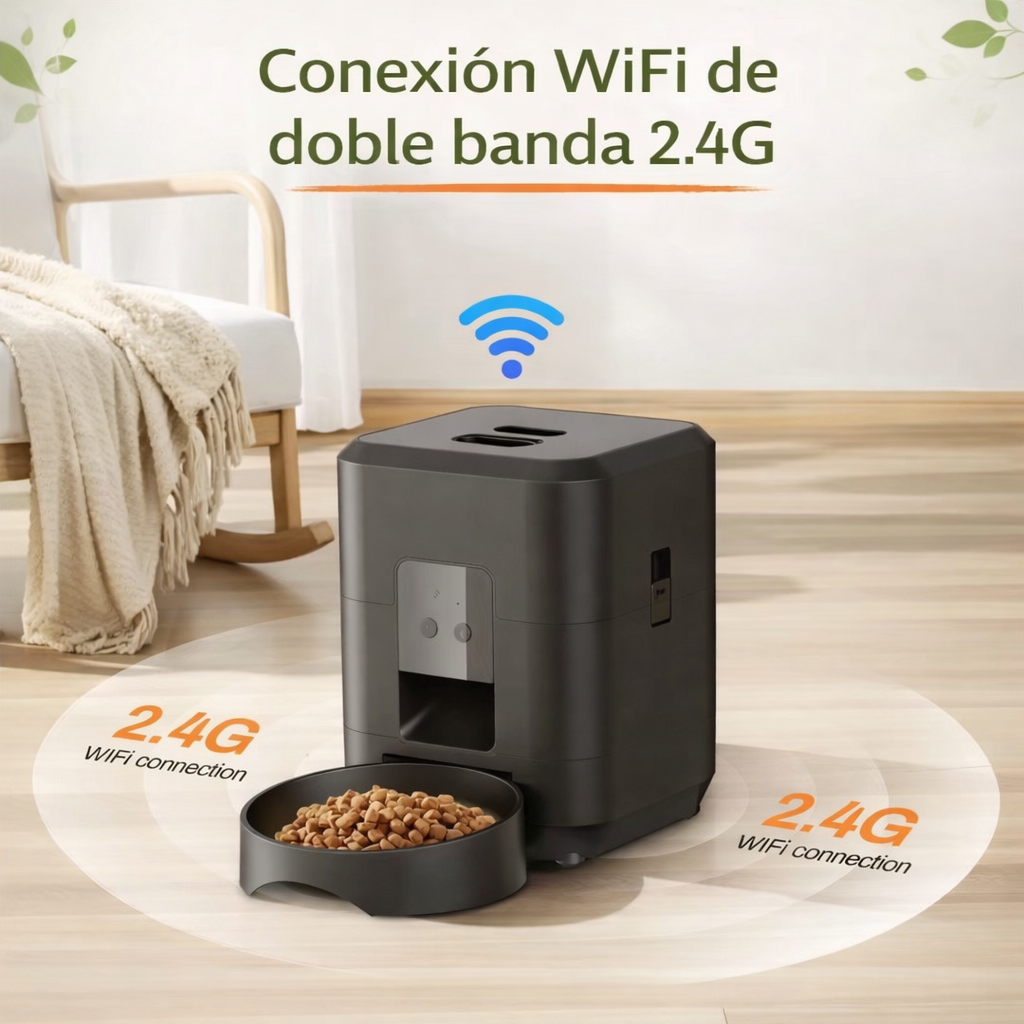 Comedero inteligente para mascotas