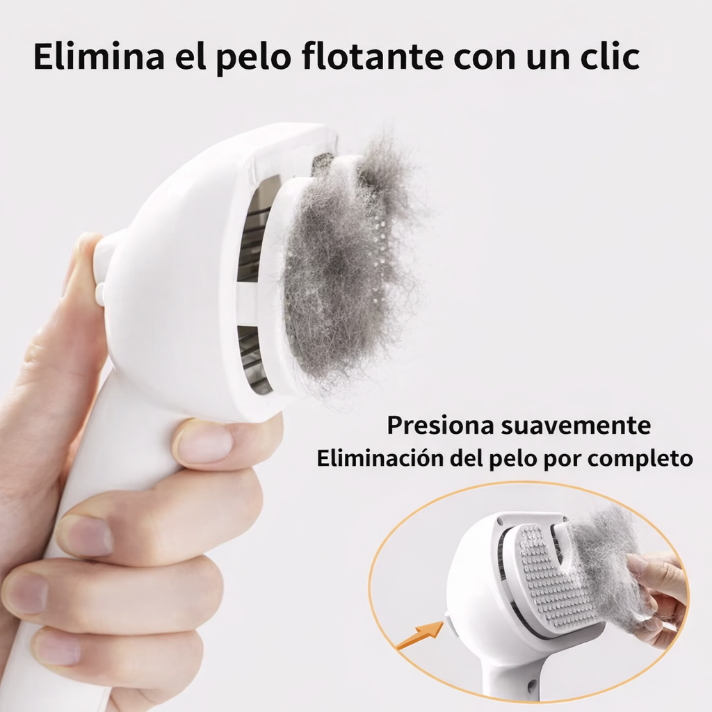 Cepillo a vapor perros y gatos