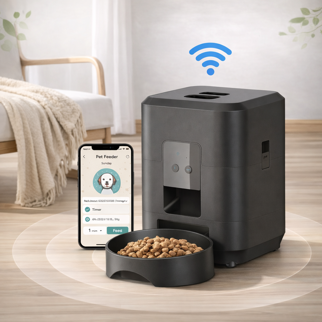 Comedero inteligente para mascotas