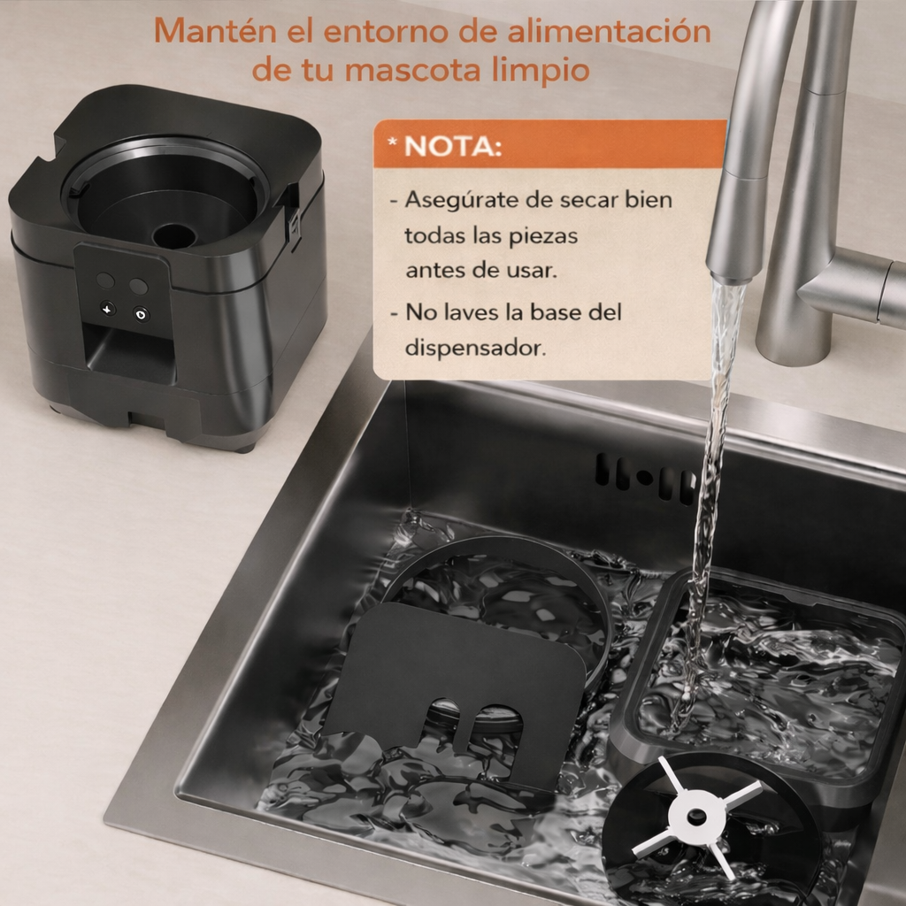 Comedero inteligente para mascotas