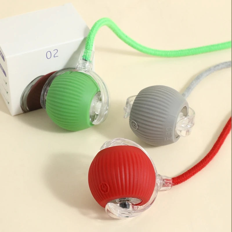 Pelota interactiva para gatos y perros